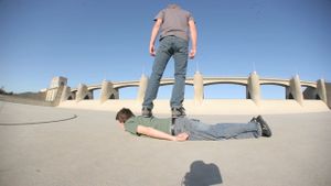 Human Skateboard's poster
