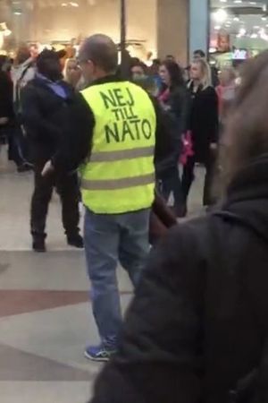 Ruben Östlund Attack on NATO's poster