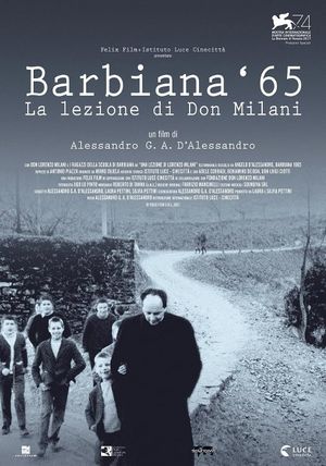 Barbiana '65: La lezione di Don Milani's poster