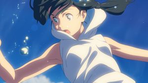 Weathering with You's poster
