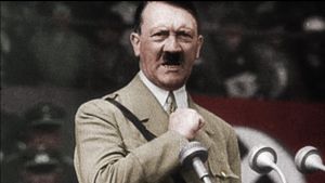 The Eagle and the Lion: Hitler vs Churchill's poster