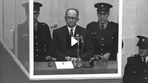 The Trial of Adolf Eichmann's poster