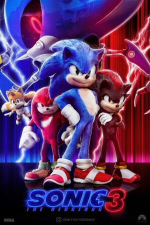 Sonic the Hedgehog 3's poster