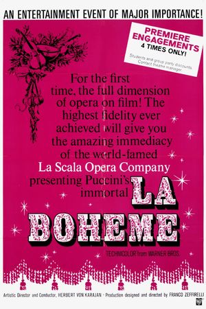 La Bohème's poster