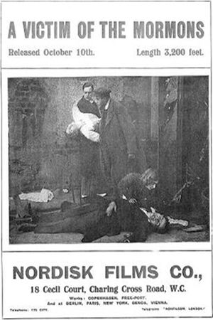A Victim of the Mormons's poster