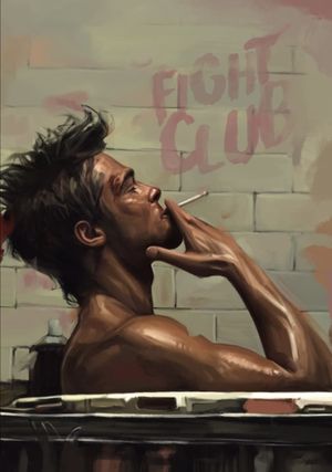 Fight Club's poster