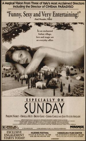 Especially on Sunday's poster