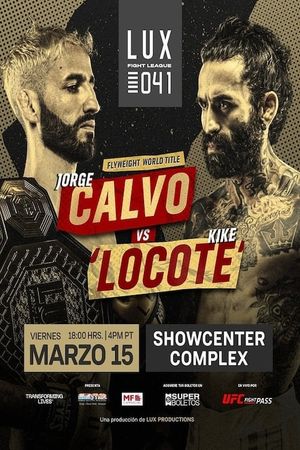 LUX Fight League 041's poster