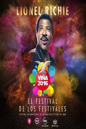 Lionel Richie Festival de Viña del Mar's poster