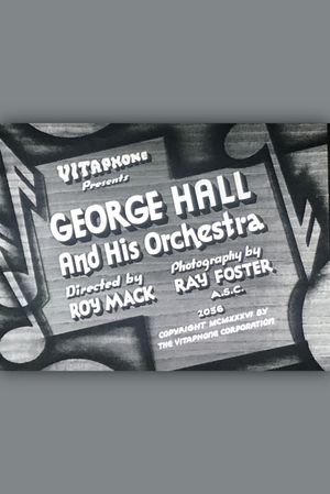 George Hall & His Orchestra's poster