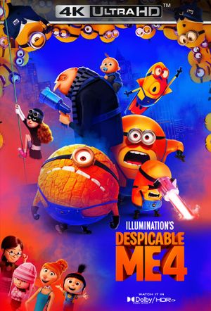 Despicable Me 4's poster