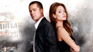 Mr. & Mrs. Smith's poster
