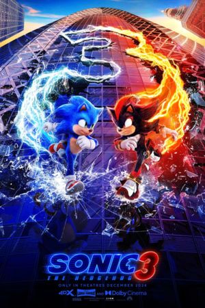 Sonic the Hedgehog 3's poster