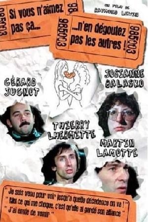 Si vous n'aimez pas ça, n'en dégoûtez pas les autres's poster
