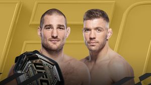 UFC 297: Strickland vs. du Plessis's poster
