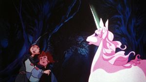 The Last Unicorn's poster