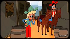 Cowgirlies 02: Escort the Lover's poster