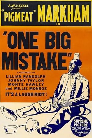 One Big Mistake's poster image