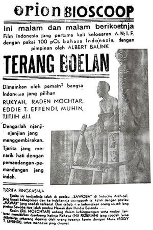 Terang boelan's poster