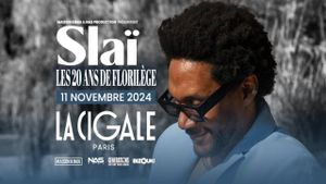 Slaï - Les 20 ans de « Florilège » à La Cigale's poster