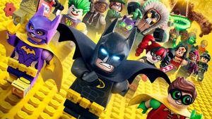The Lego Batman Movie's poster