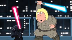 Family Guy Presents: Something, Something, Something, Dark Side's poster
