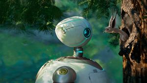The Wild Robot's poster