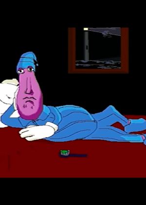 hey man I'm in your bed now's poster
