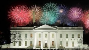 Celebrating America's poster