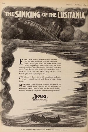 The Sinking of the Lusitania's poster