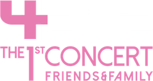 4EVE The 1st Concert Friends & Family's poster