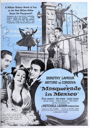 Masquerade in Mexico's poster