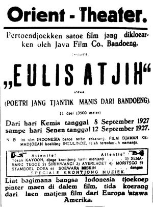 Eulis atjih's poster