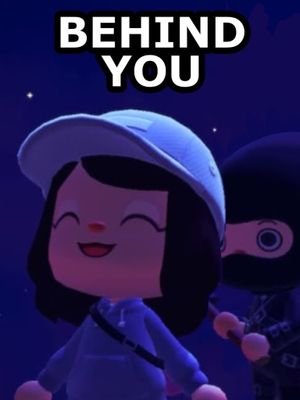 Behind You (an Animal Crossing mini horror movie)'s poster