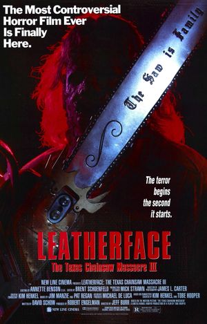 Leatherface: Texas Chainsaw Massacre III's poster