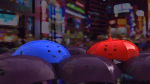 The Blue Umbrella's poster