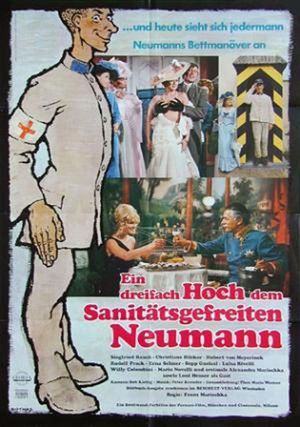 Ein dreifach Hoch dem Sanitätsgefreiten Neumann's poster