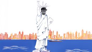 The Gendarme in New York's poster
