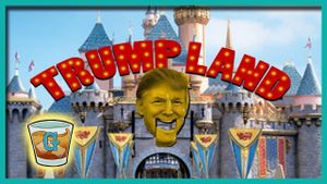 Michael Moore in TrumpLand's poster