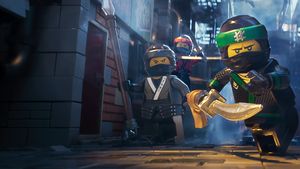 The Lego Ninjago Movie's poster