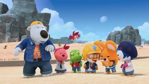Pororo: Underwater adventure's poster