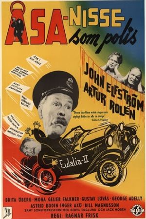 Åsa-Nisse som polis's poster
