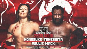 ROH: Supercard of Honor 2023: Zero Hour's poster