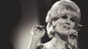 Dusty Springfield at the BBC's poster