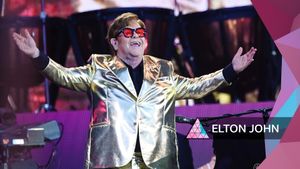 Elton John: Glastonbury 2023's poster