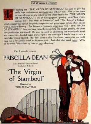 The Virgin of Stamboul's poster
