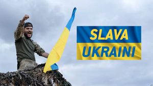 Slava Ukraini's poster