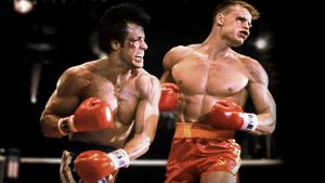 Rocky IV's poster