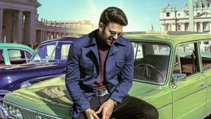 Radhe Shyam's poster