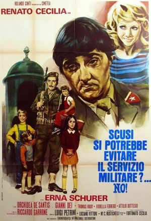 Scusi si potrebbe evitare il servizio militare? ...No!'s poster